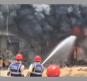 Fire Breaks Out at Godown in Andhra Pradesh's Anantapur