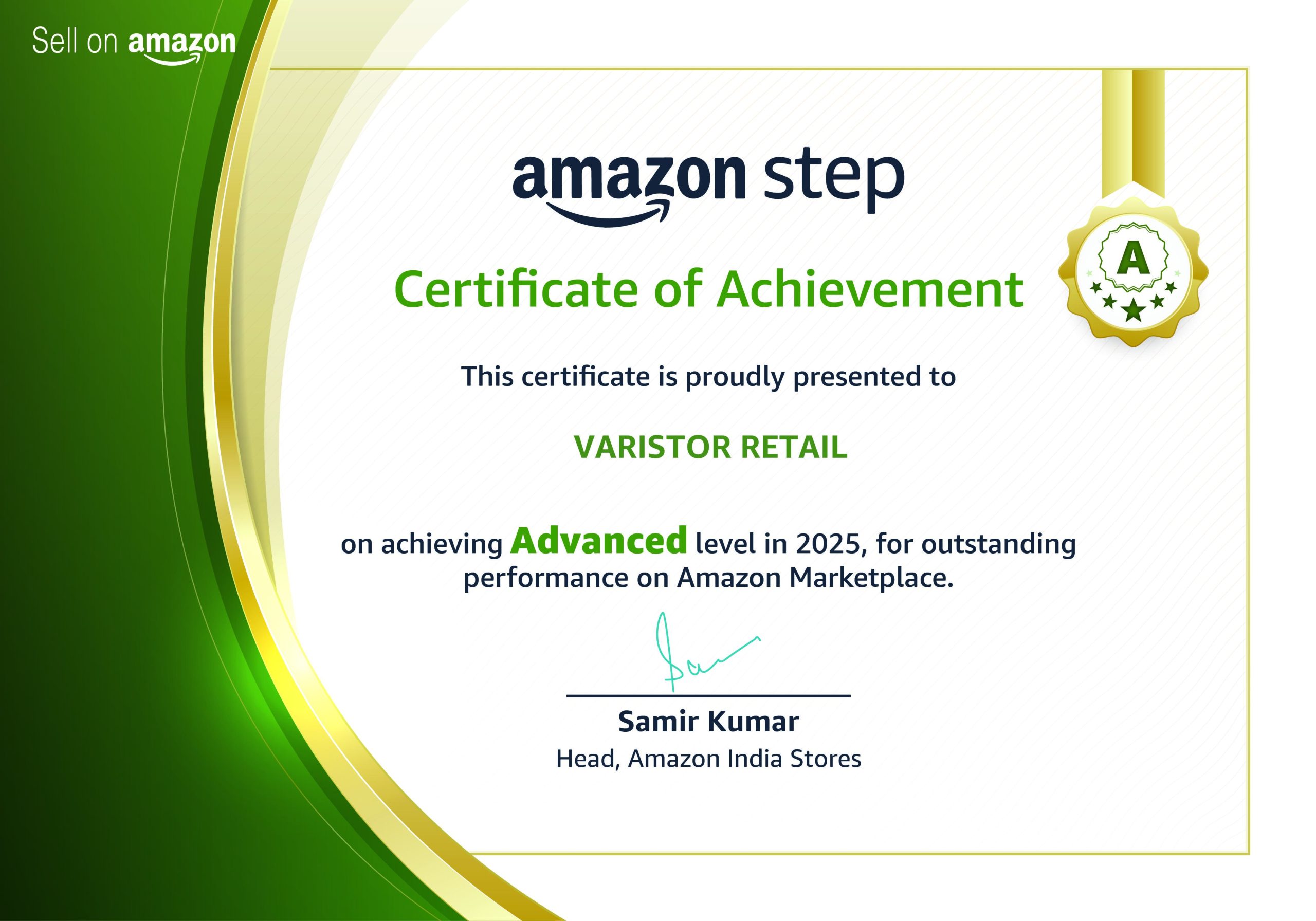 Amazon Award