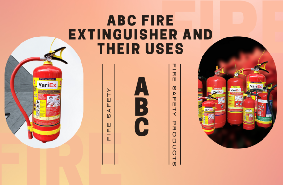 Variex ABC Fire Extinguisher – Uses for Class A, B, C and Electrical Fires” ABC fire extinguisher