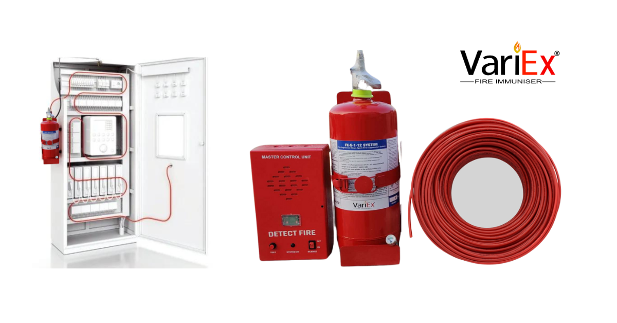 Fire suppression tubing system