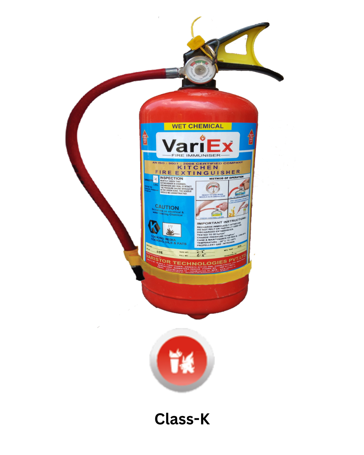 Class-K Fire Extinguishers