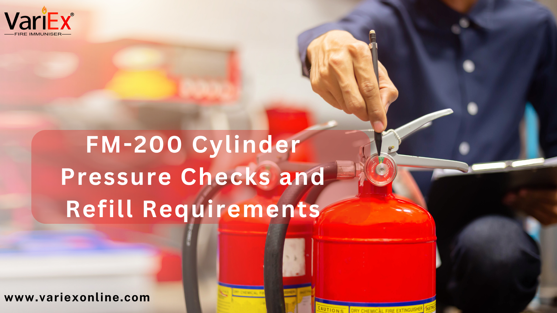 FM-200 Cylinder 