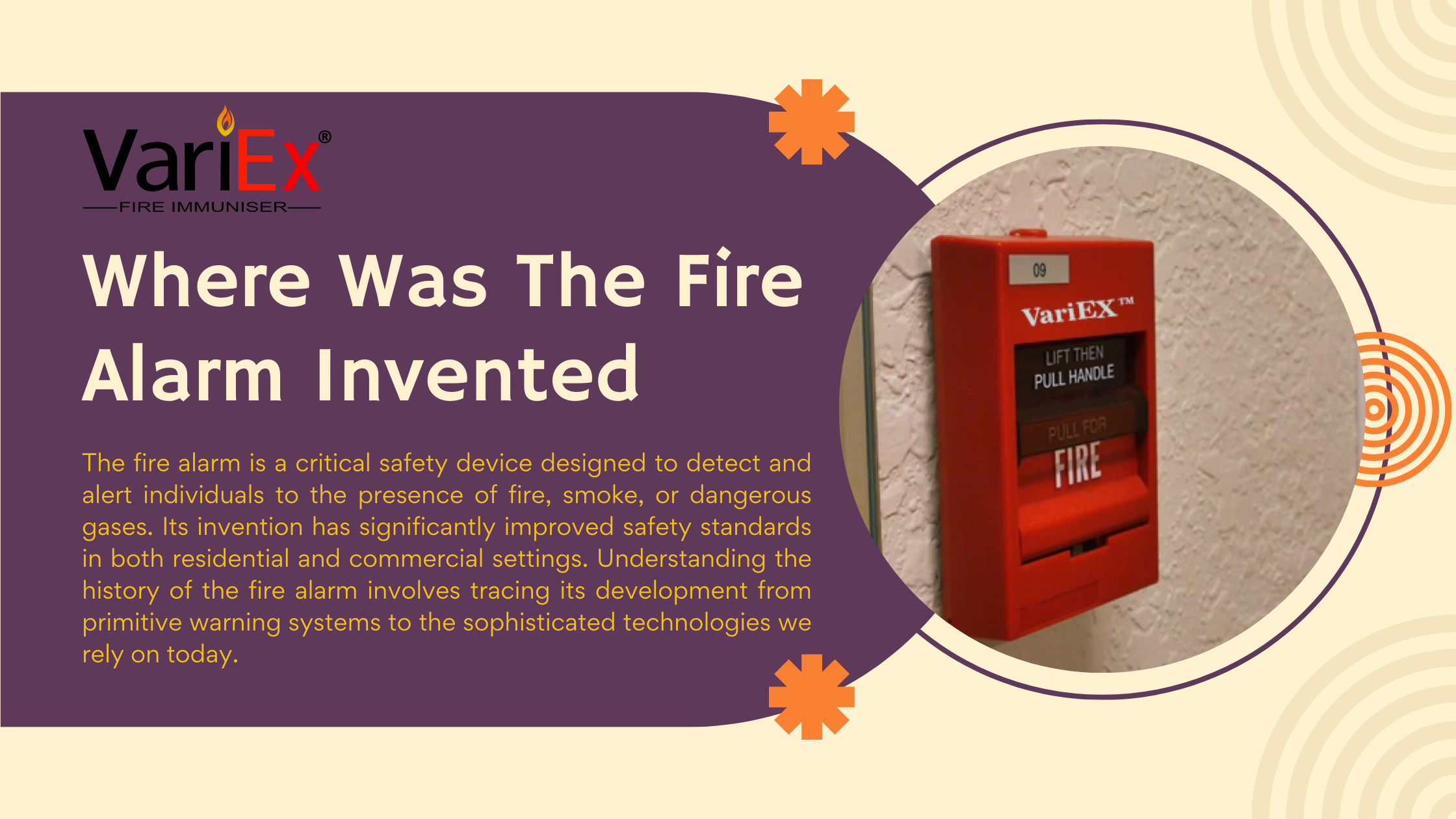 Where Was The Fire Alarm Invented