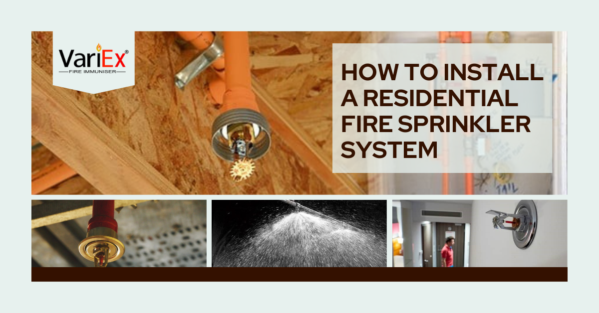 How To Install A Residential Fire Sprinkler System