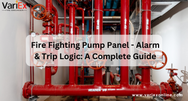 Fire fighting pump panel