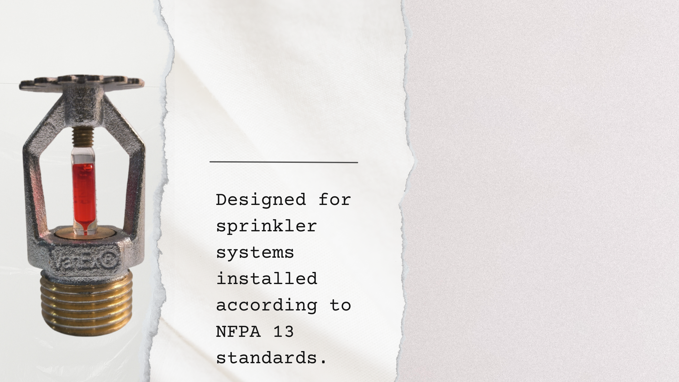 Pendent Fire Sprinkler