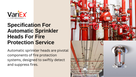 Specification For Automatic Sprinkler Heads For Fire Protection Services