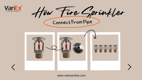 How Fire Sprinkler Connect From Pipe