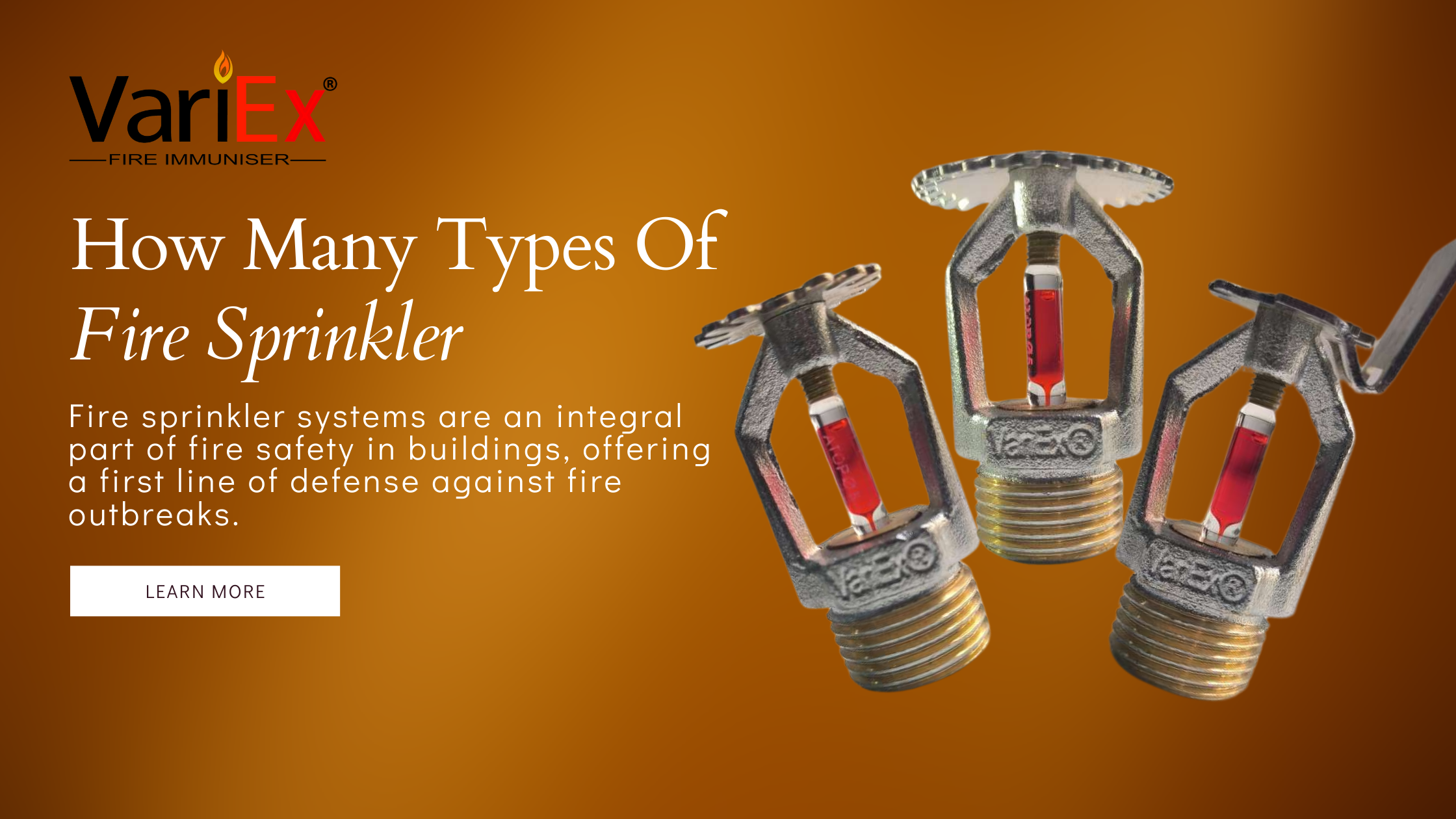 How Many Types Of Fire Sprinkler

