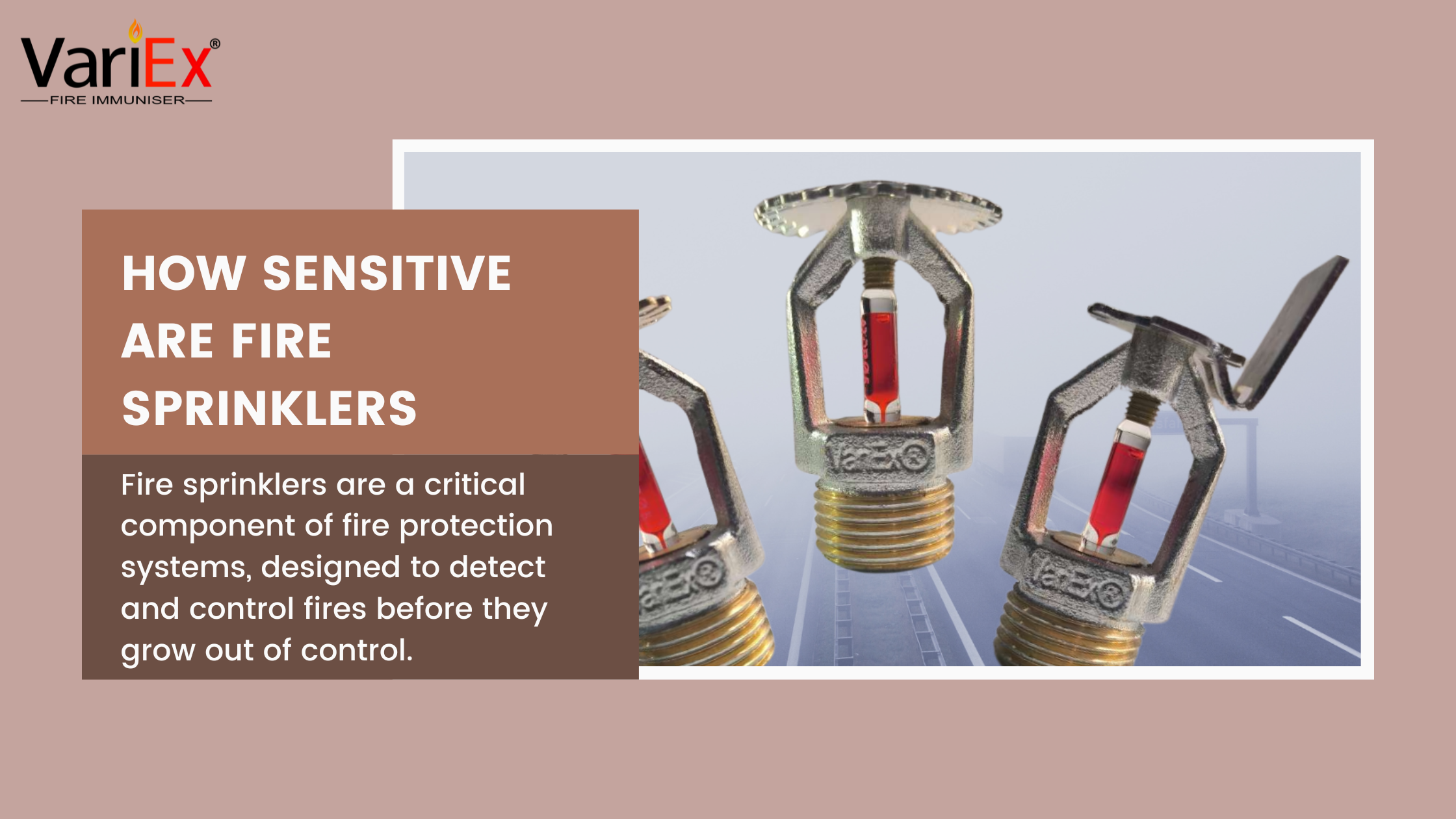 How Sensitive Are Fire Sprinklers
