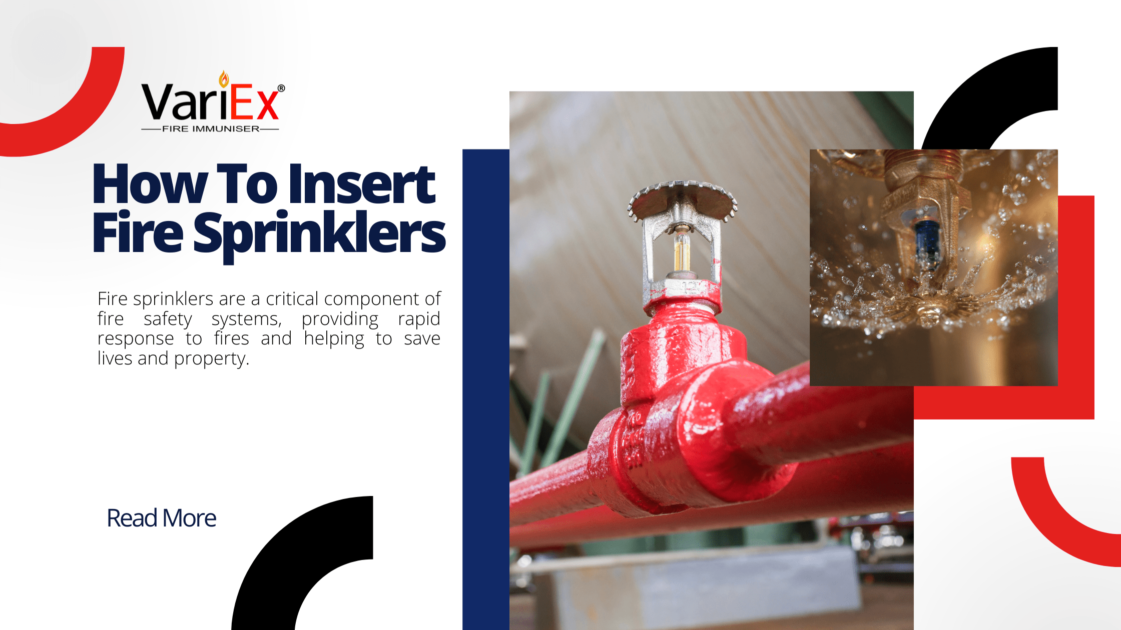 How To Insert Fire Sprinklers