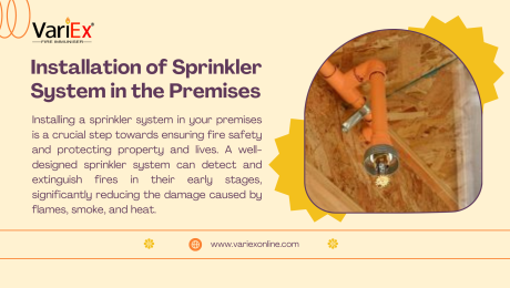 Installation of Sprinkler System in the Premises