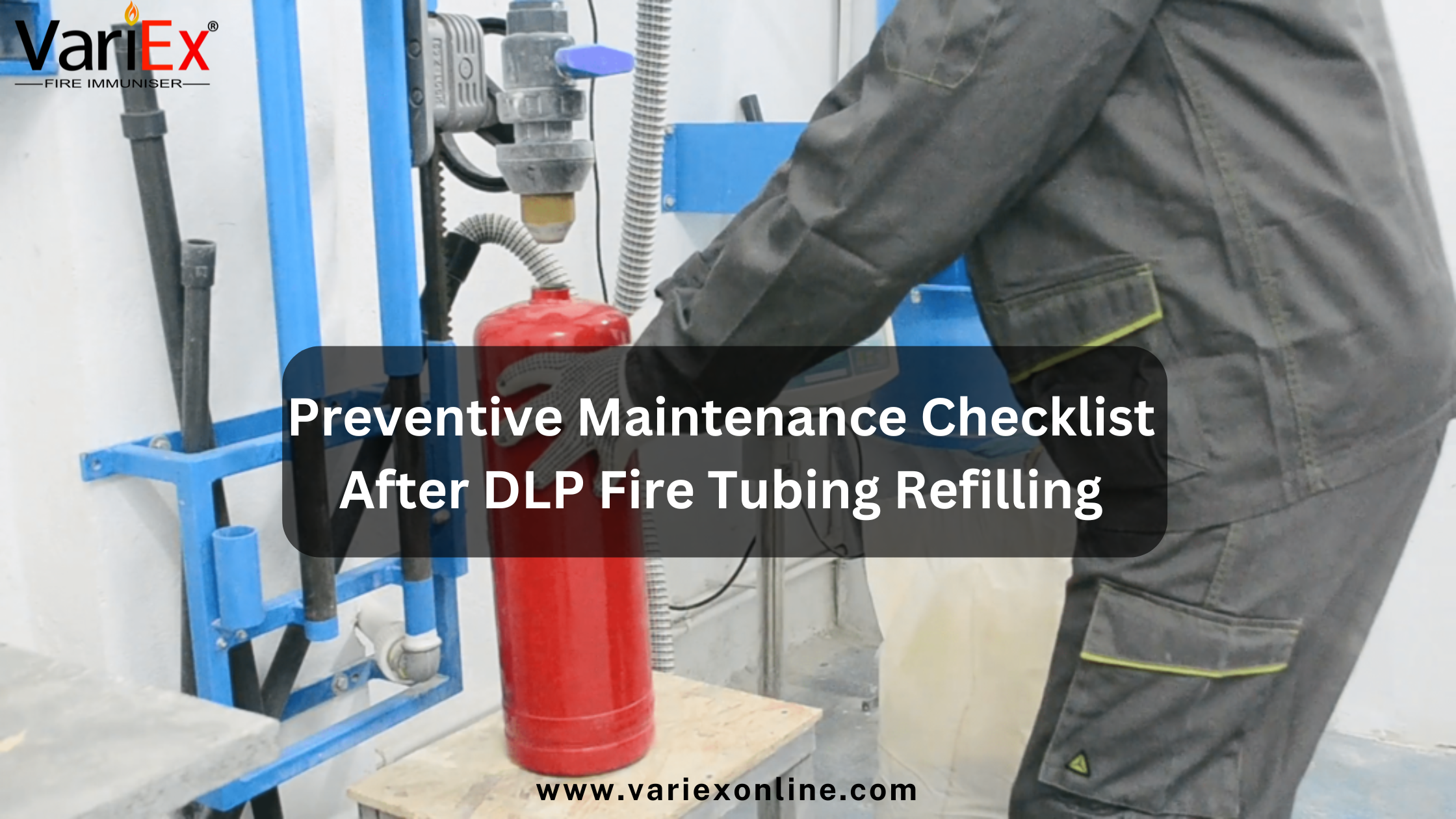 DLP fire tubing refilling
