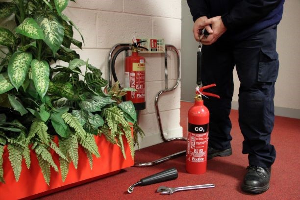 Refilling Fire Extinguishers