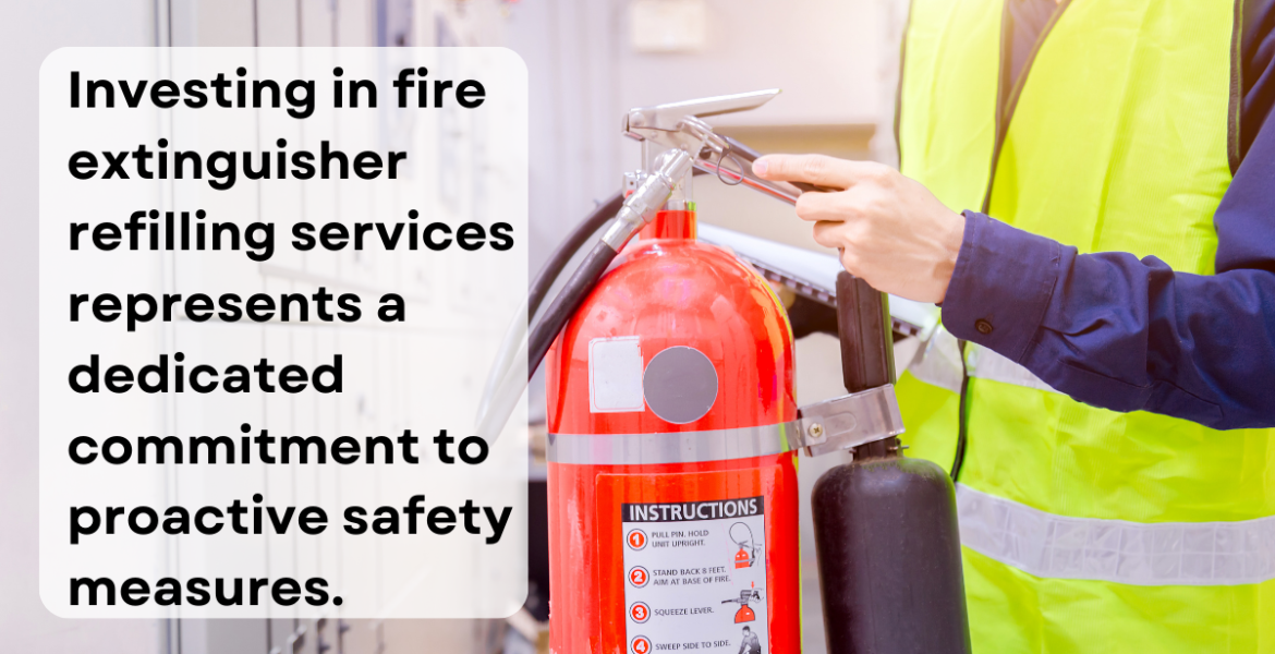 FIRE EXTINGUISHERS REFILLING SERVICES