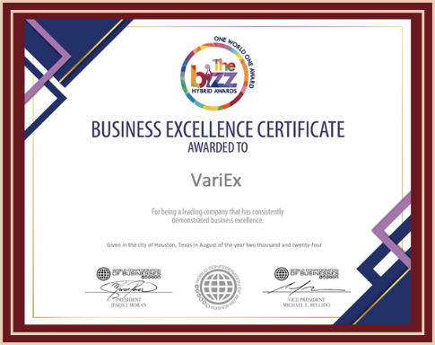 VariEx Awards