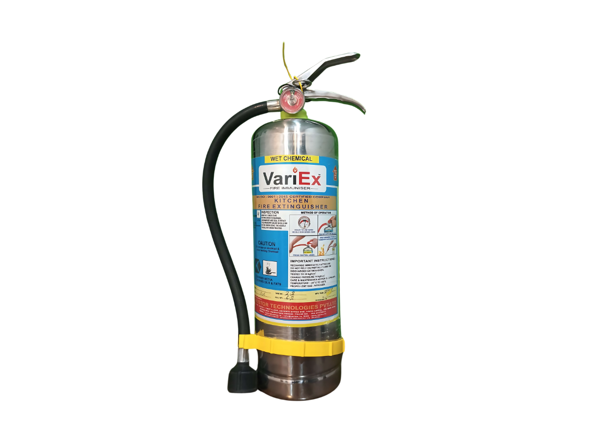 WET CHEMICAL FIRE EXTINGUISHERS