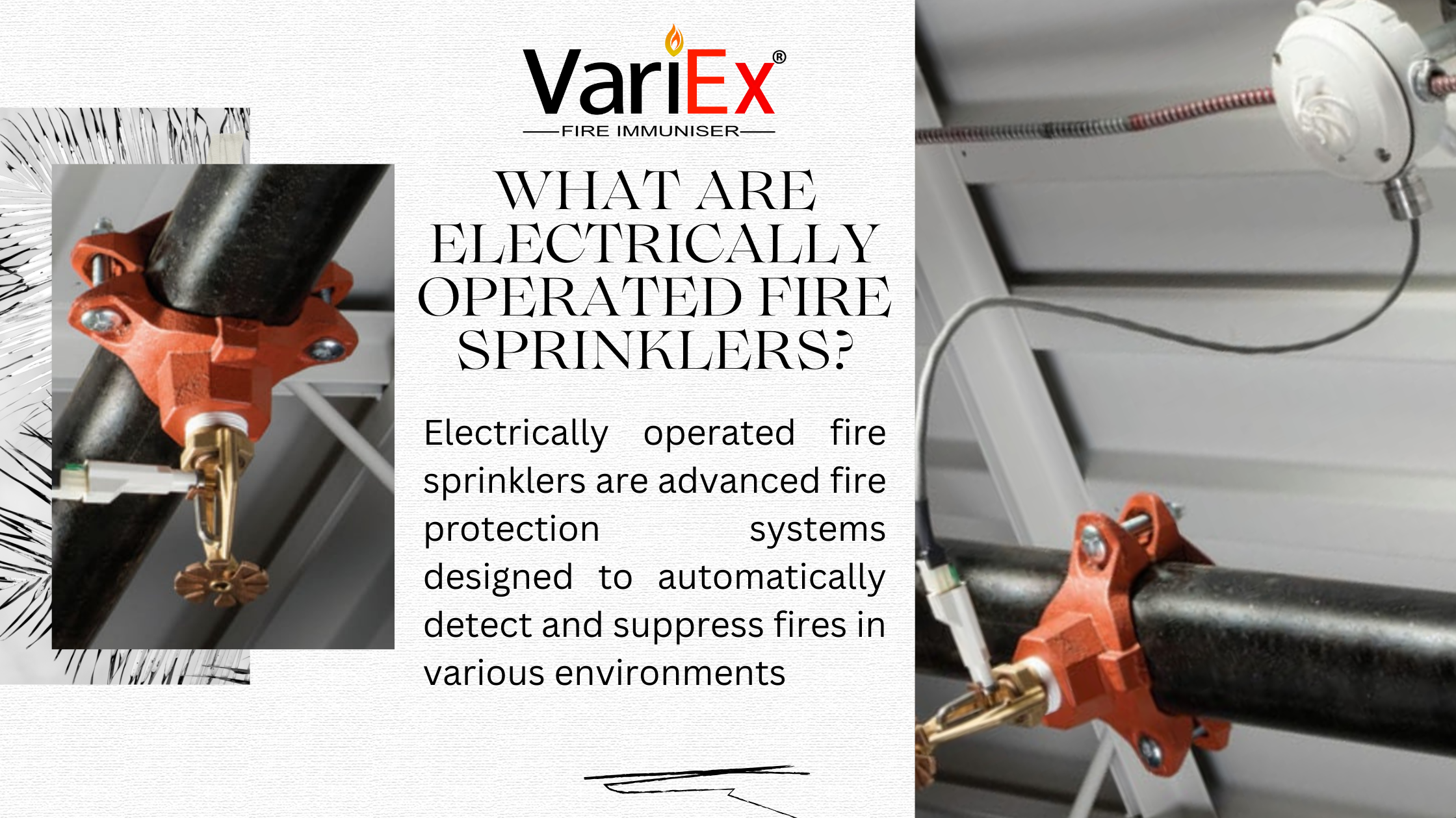 What Are Electrically Operated Fire Sprinklers?