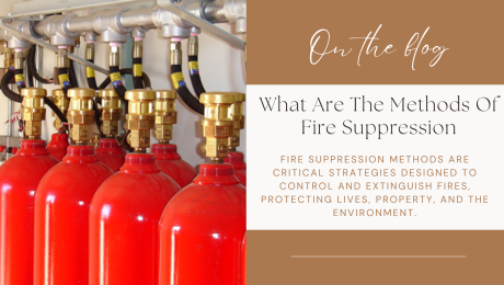 What Are The Methods Of Fire Suppression