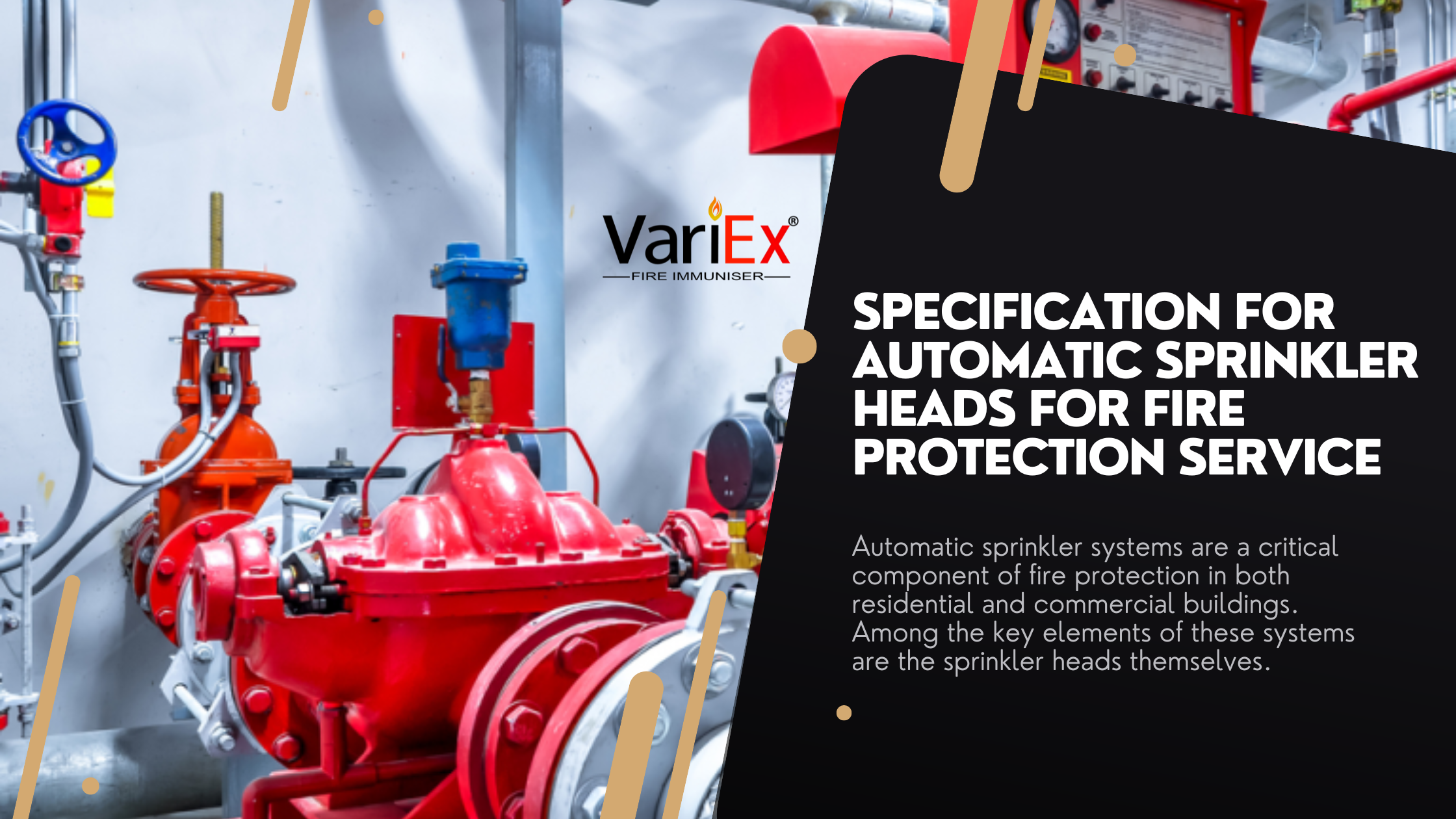 Specification For Automatic Sprinkler Heads For Fire Protection Service