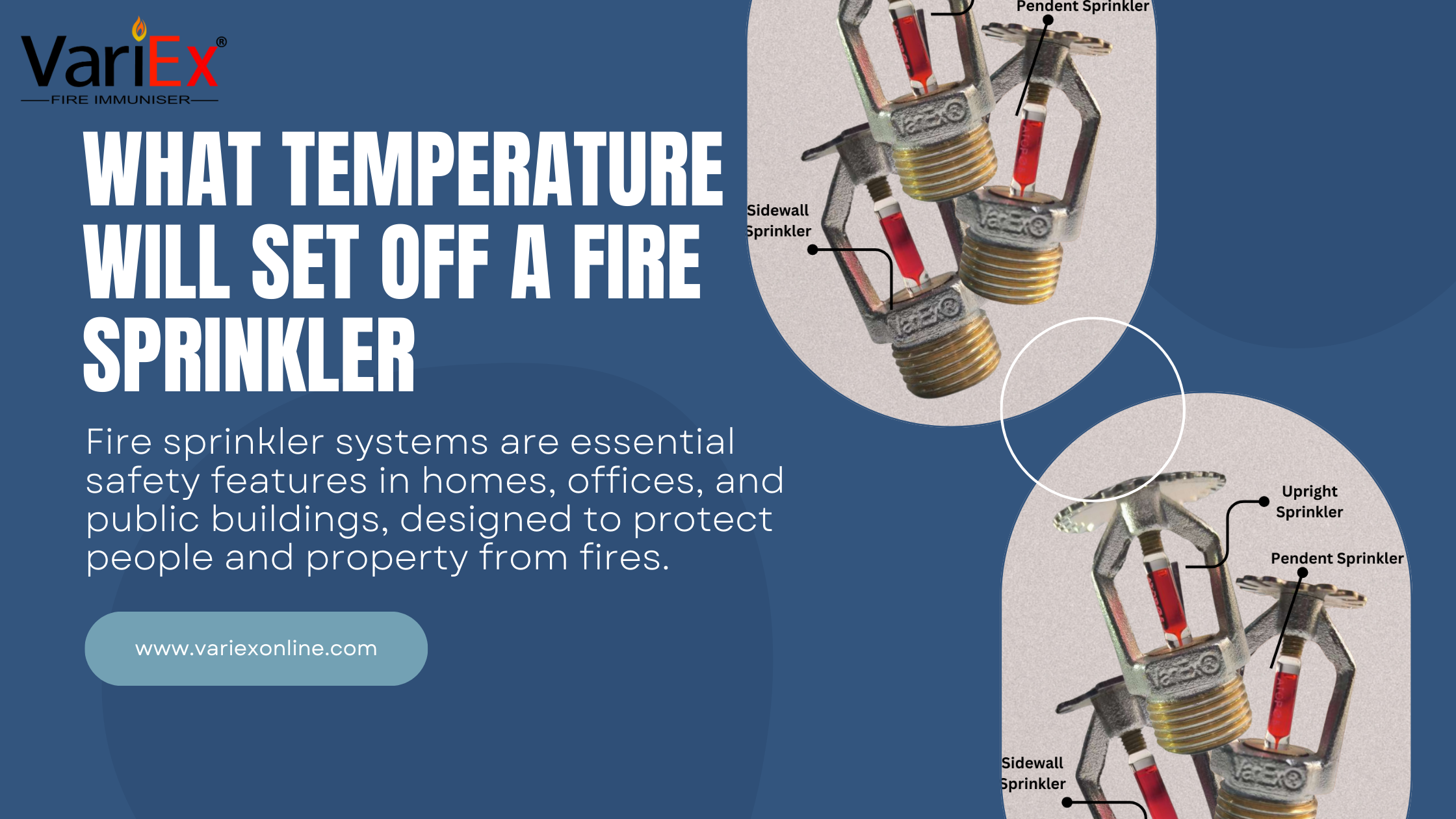 What Temperature Will Set Off A Fire Sprinkler