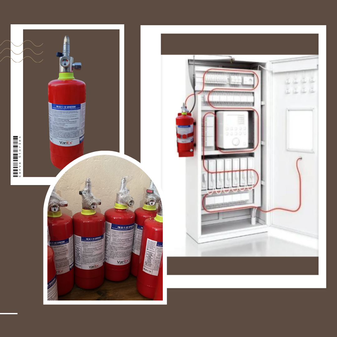 Server Room Fire Suppression System