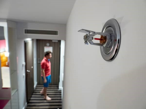 install fire sprinkler system in hotel