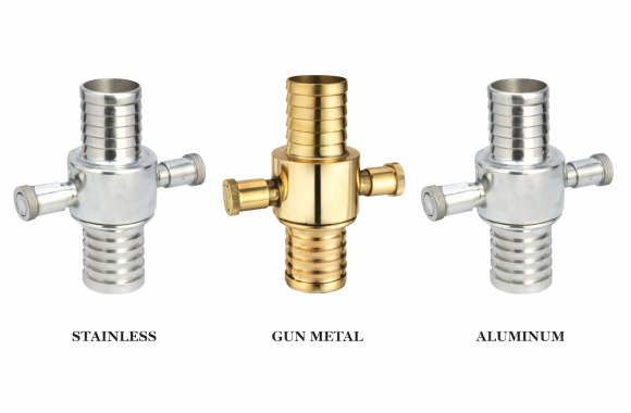 instantaneous male female coupling for fire fighting