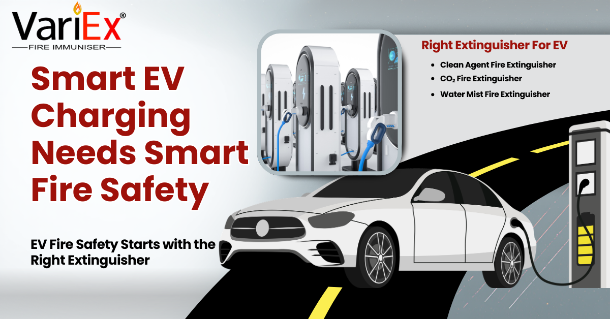 right fire extinguiser for EV