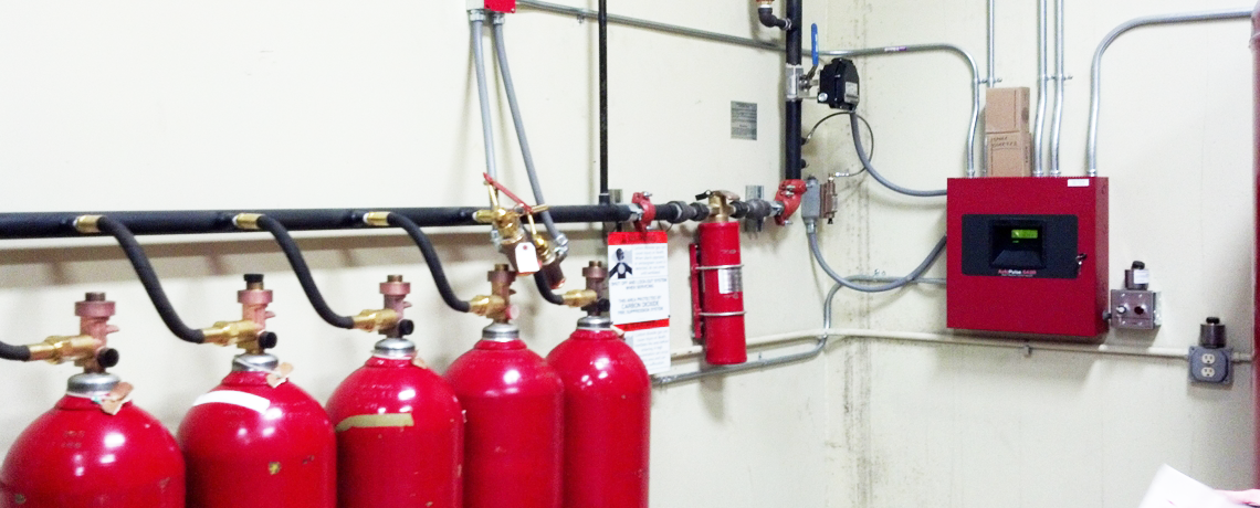 Electrical Cabinet Fire Suppression System