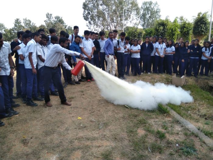 Training of Fire Extinguisher