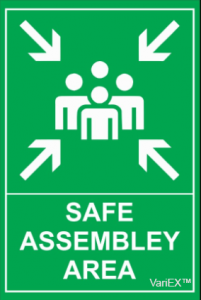 VariEX™-Assemble-area-signage-board