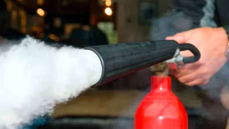 Refilling A Fire Extinguisher 