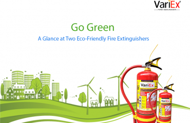 go green a glance at two eco friendly fire extinguishers