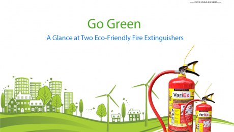 go green a glance at two eco friendly fire extinguishers