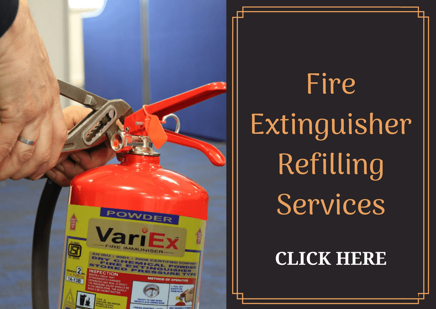 Fire Extinguisher refilling service