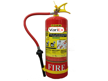 foam type fire extinguisher