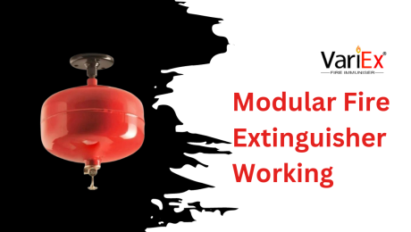 Modular Fire Extinguisher Working