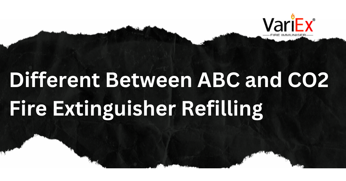 Different Between ABC and CO2 Fire Extinguisher Refilling