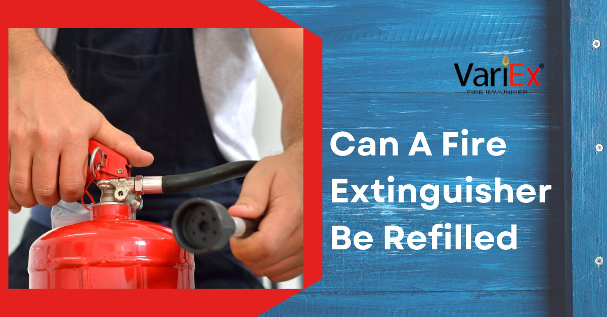 Can A Fire Extinguisher Be Refilled