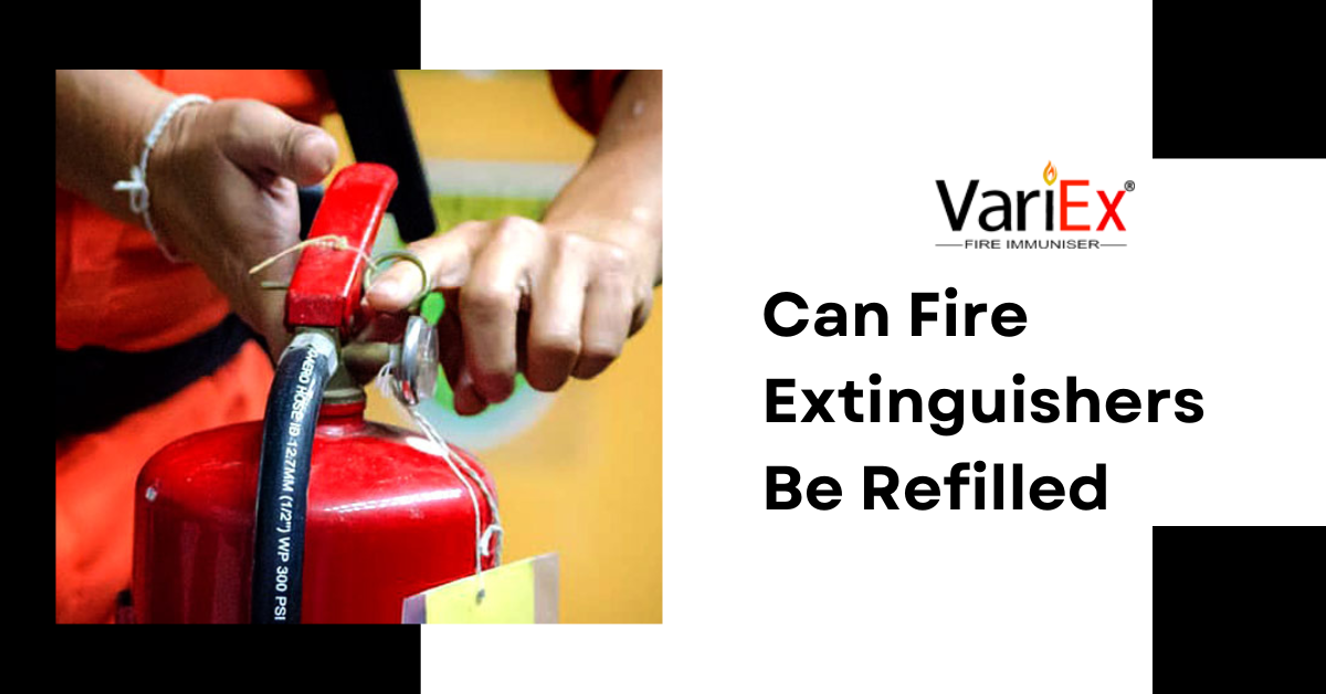 Can Fire Extinguishers Be Refilled