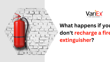 What happens if you don't recharge a fire extinguisher?