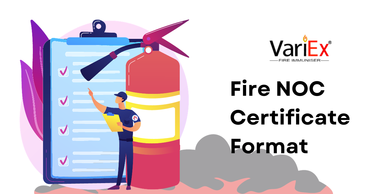 Fire NOC Certificate Format