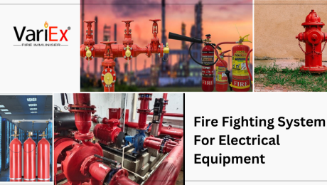 Fire Fighting System For Electrical Equipment
