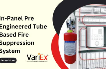 In-Panel Pre Engineered Tube Based Fire Suppression System
