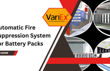 Automatic Fire Suppression System For Battery Packs