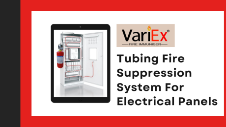 Tubing Fire Suppression System For Electrical Panels 