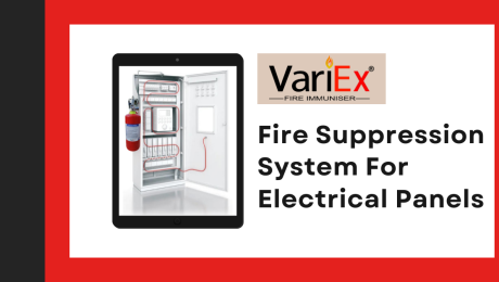 Fire Suppression System For Electrical Panels