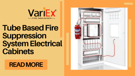 Tube Based Fire Suppression System Electrical Cabinets