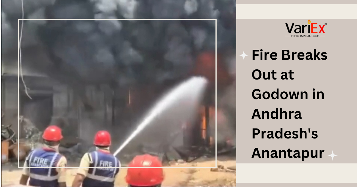 Fire Breaks Out at Godown in Andhra Pradesh's Anantapur